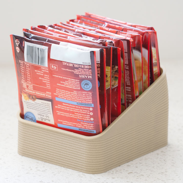 Kitchen Sauce Packet Organiser - Tidy Condiment Storage Tray