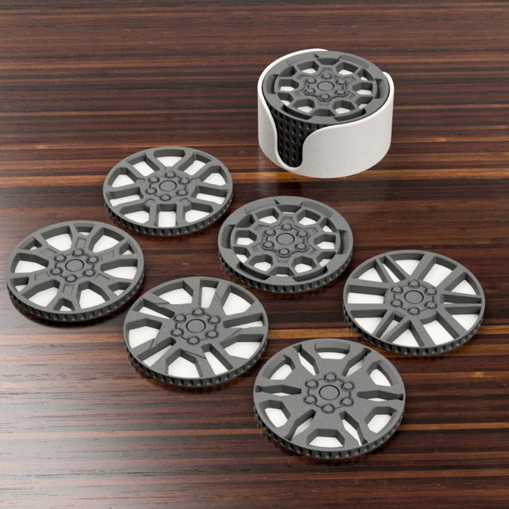 Legendary Wheel Coasters - Set of 6