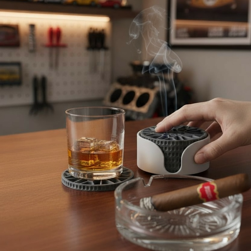 Iconic Petrol Head Coasters - Set of 6