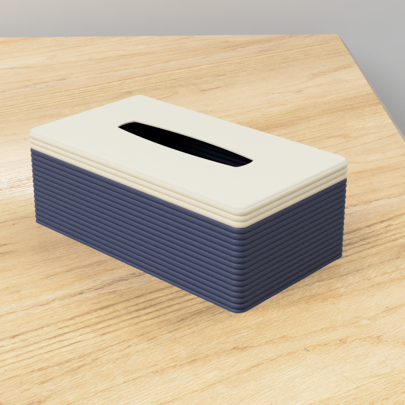 Modern Minimalist Tissue Box Holder
