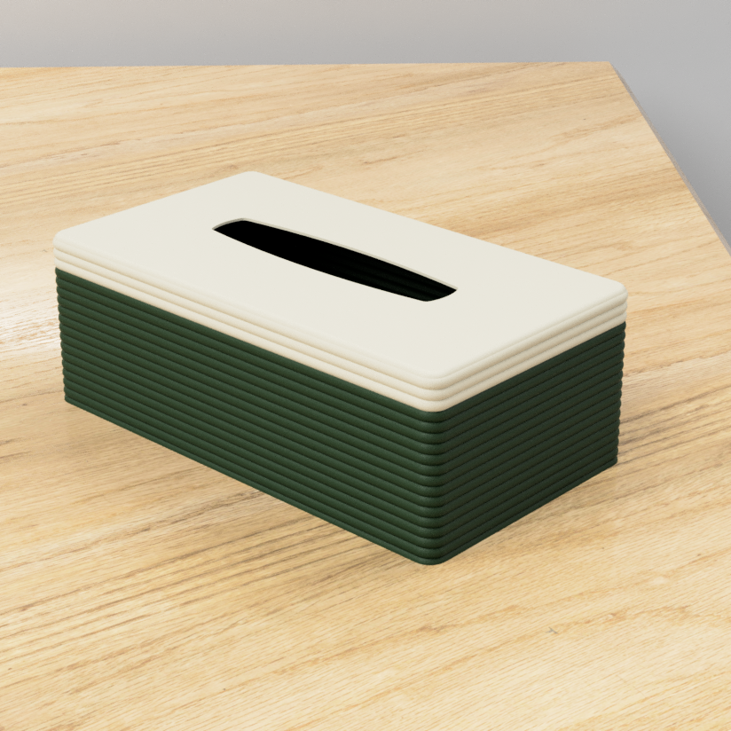 Modern Minimalist Tissue Box Holder